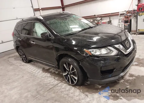 2019 Nissan Rogue Sl z USA, uszkodzony, nr VIN 5N1AT2MV6KC714015